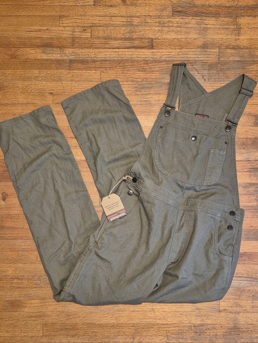 PATAGONIA Women's All Seasons Hemp Canvas Bib Overalls